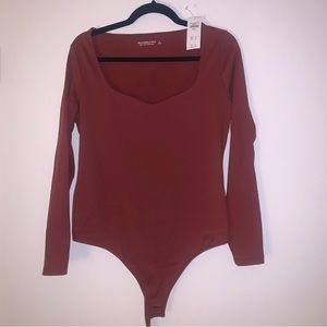 Abercrombie Long Sleeve Bodysuit